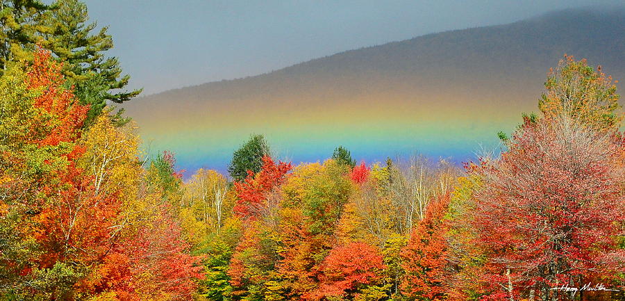 Flat Rainbow Photograph by Harry Moulton