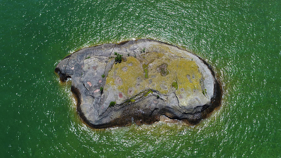 Flat Rock Island Photograph by Coulter Stuart | Fine Art America