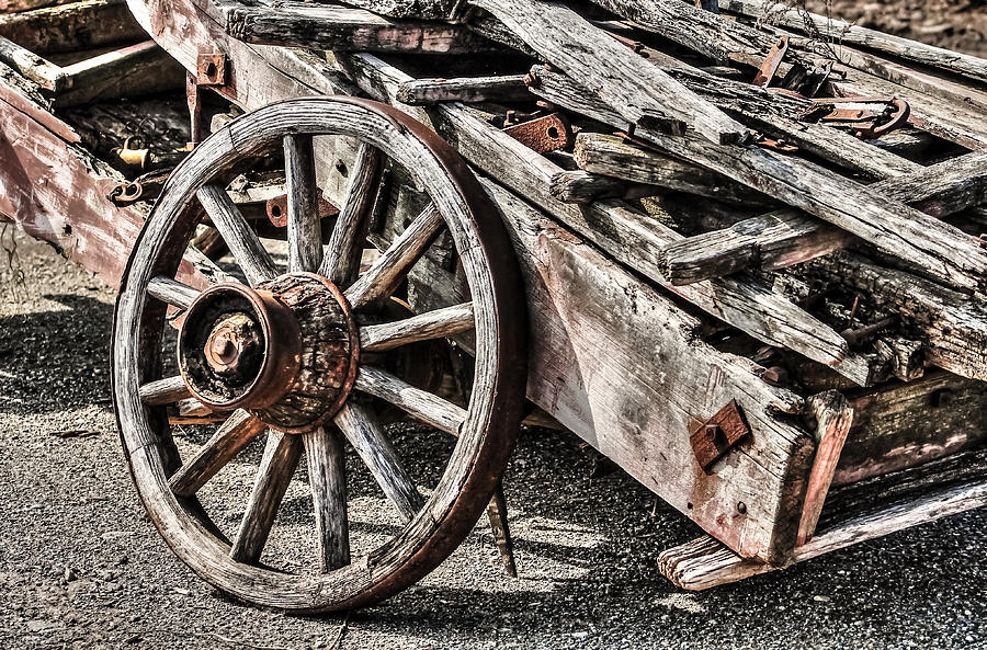 Flat Tire Photograph by Karl Anderson