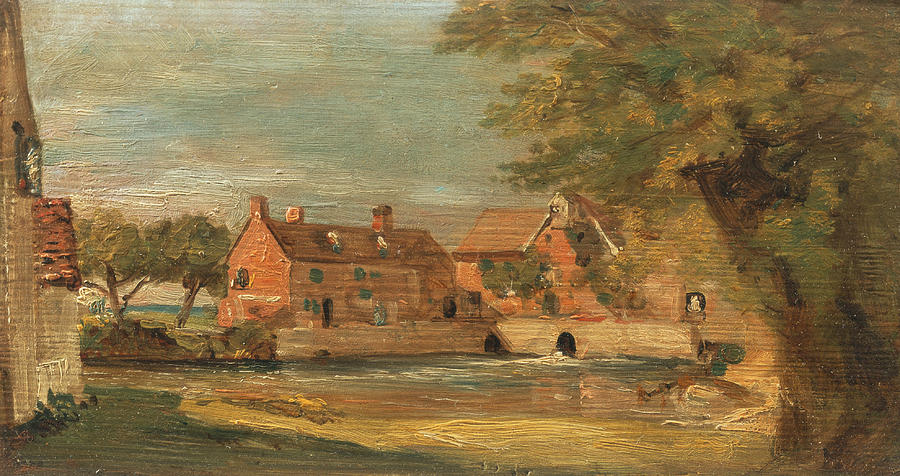 Flatford Mill  Painting by John Constable