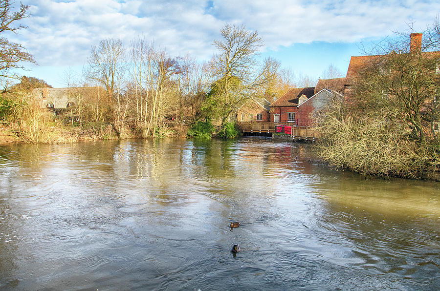 Flatford Mill on the Stour Photograph by Leah Palmer