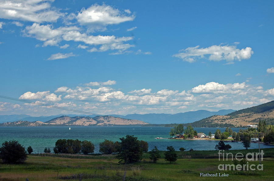 Flathead Lake MT Photograph by Cindy Murphy - NightVisions