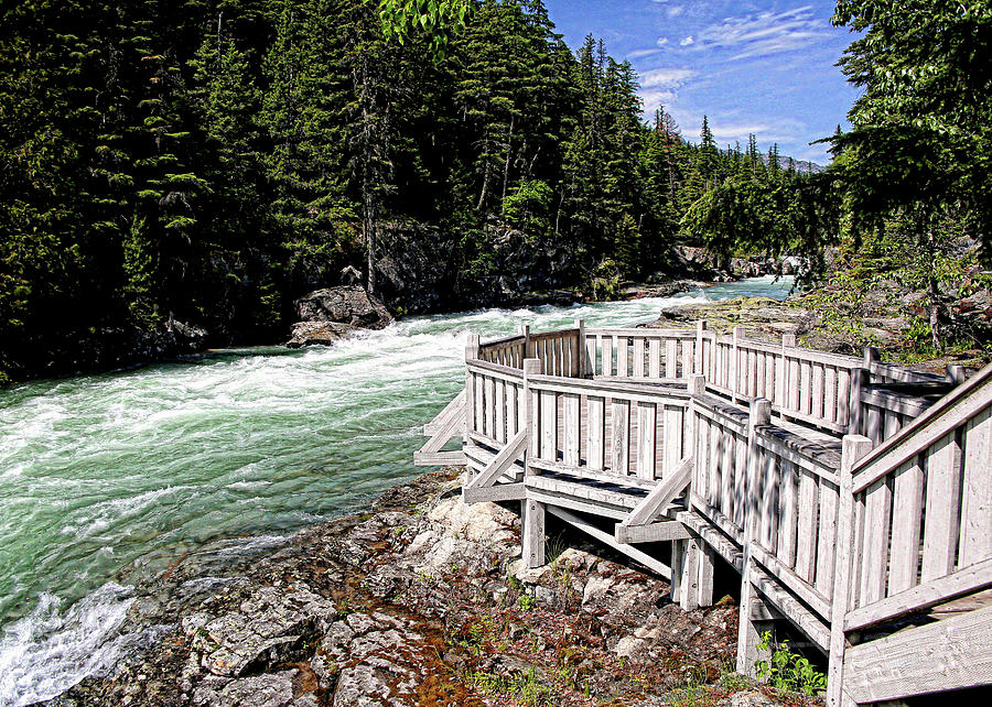 Flathead River Rapids Photograph by David Ross - Pixels