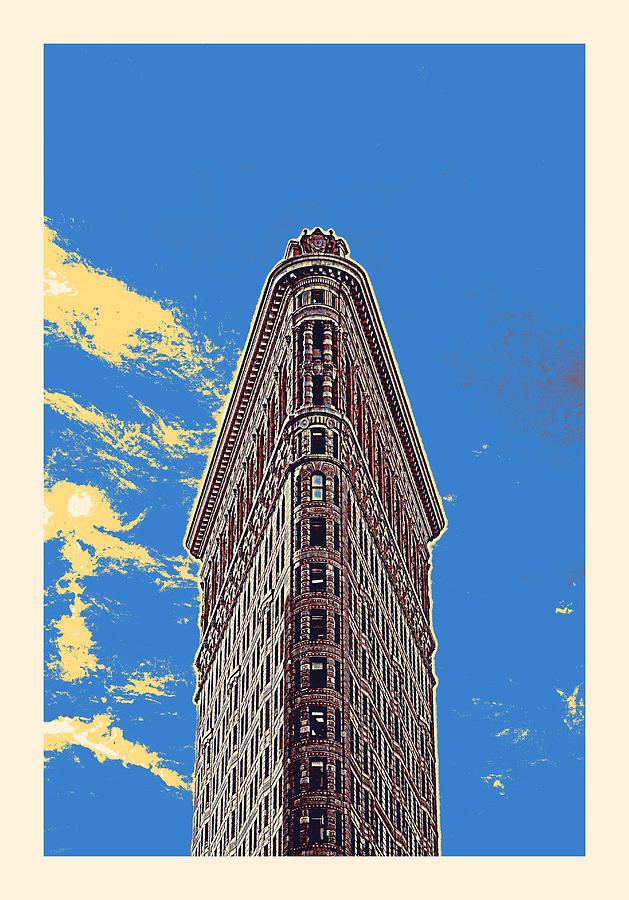 Flatiron Building, New York, United States Painting