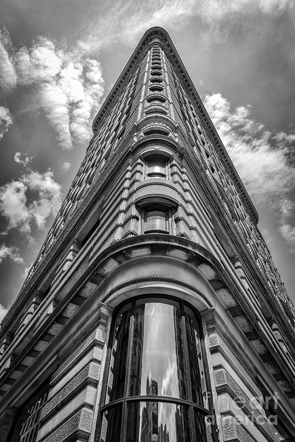 Flatiron Building  NYC Black and White Photograph by Alissa Beth Photography