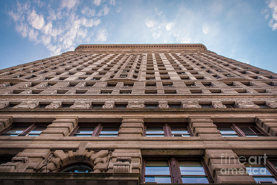 Flatiron Building Sky Color Photograph by Alissa Beth Photography
