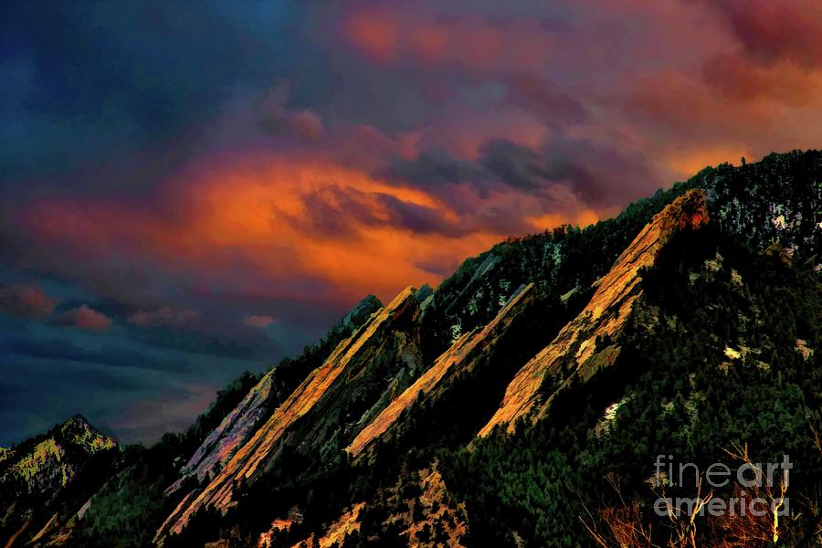 Colorado Springs Photograph - Flatiron Dawn by Jon Burch Photography