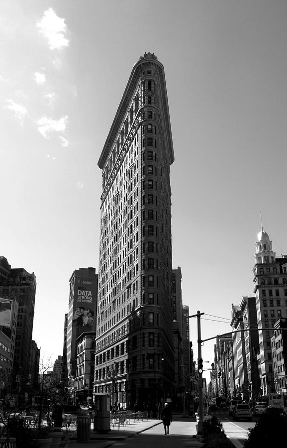 Flatiron in Black and White Photograph by Jeffrey Saraceno - Pixels