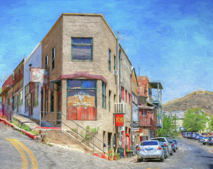 Flatiron In Jerome Photograph by Donna Kennedy