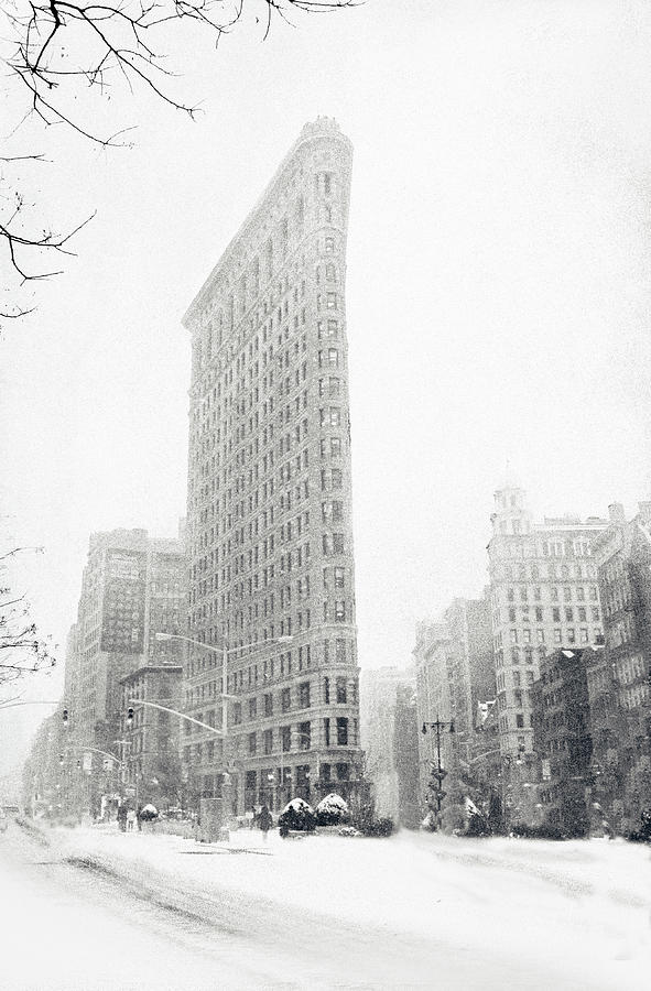 Flatiron in Winter Photograph by Jessica Jenney