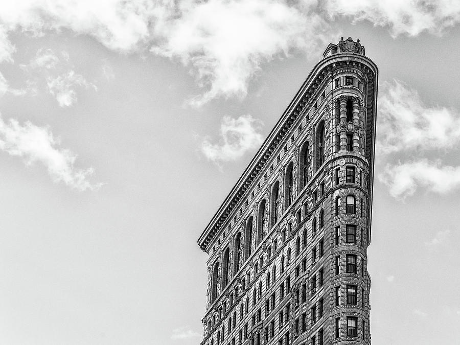 Flatiron Profile BW Photograph by Framing Places