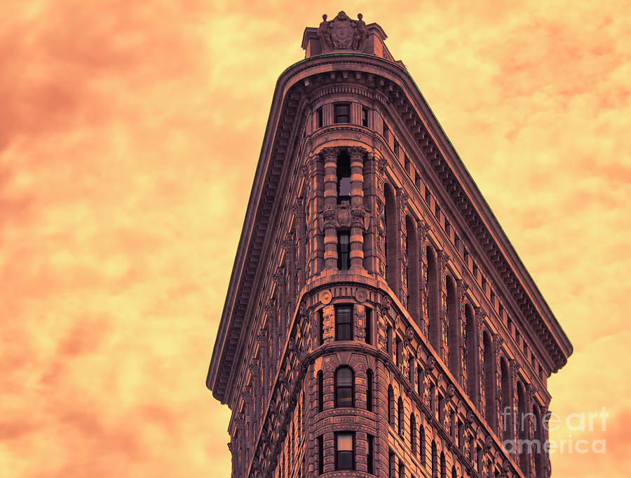 Architecture Photograph - Flatiron Wow Factor  by Chuck Kuhn