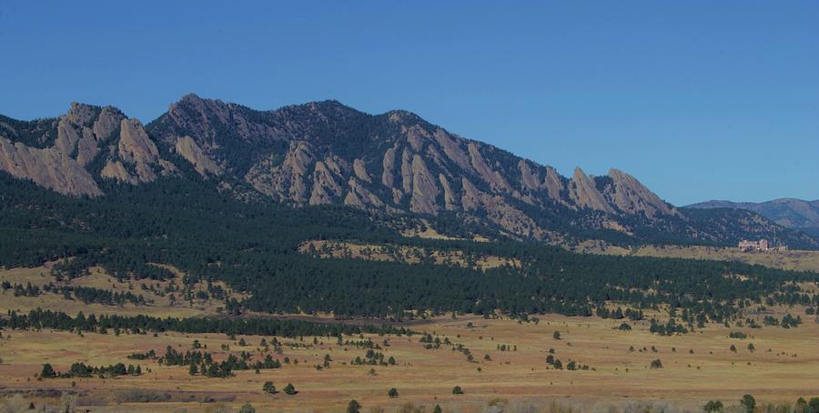Flatirons of Boulder Photograph by Christopher J Kirby