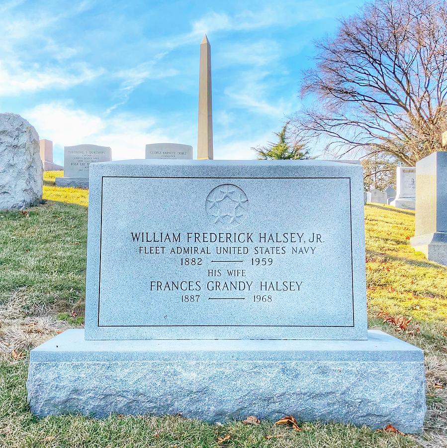 Fleet Admiral Halsey Photograph by William E Rogers - Fine Art America