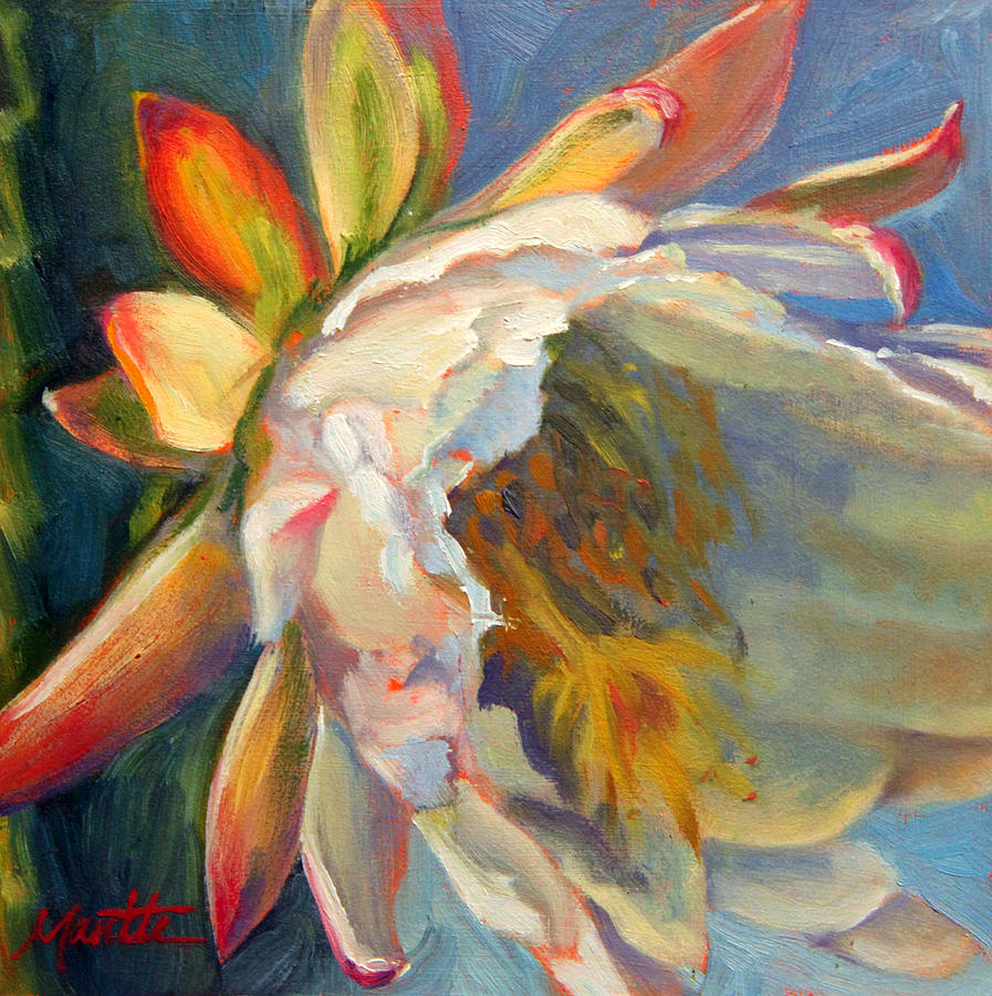 Flowers Still Life Painting - Fleeting Jewel by Athena Mantle