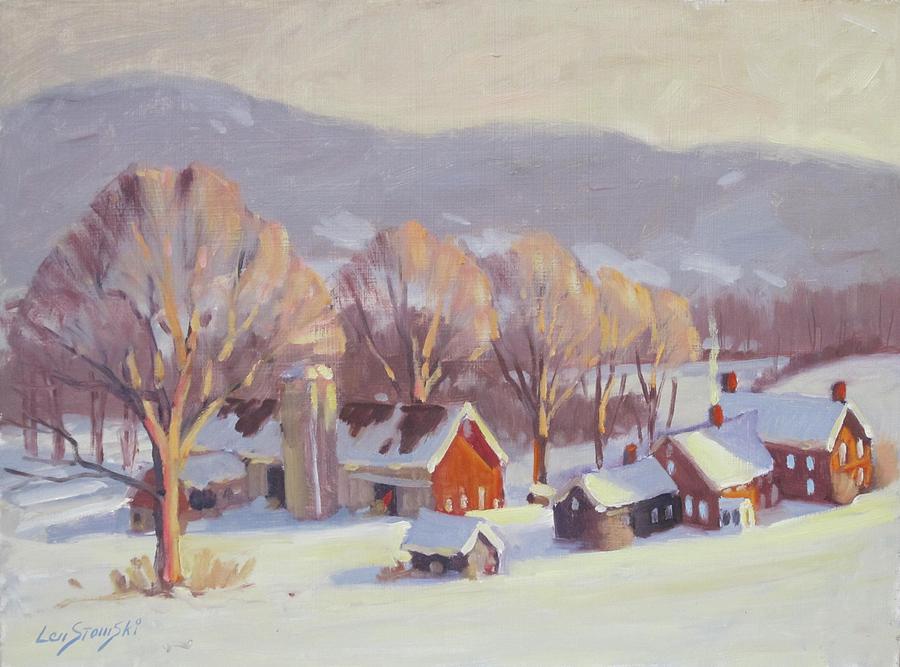 Fletcher Farm 2 Painting by Len Stomski
