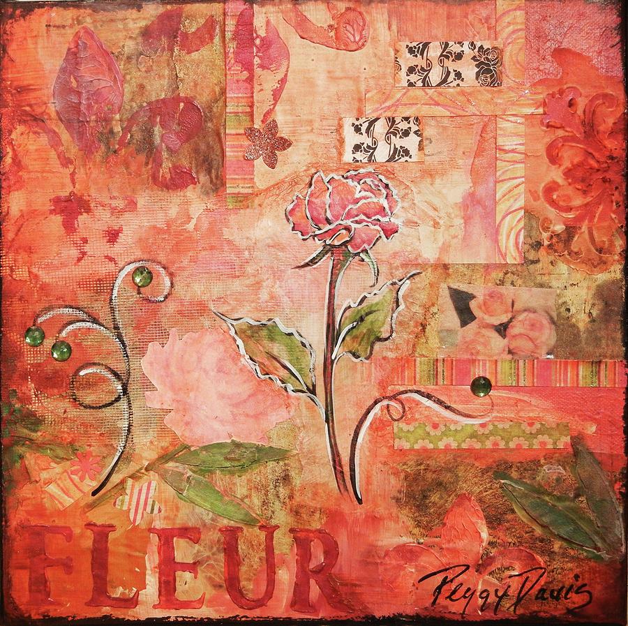 Fleur Painting by Peggy Davis Fine Art America