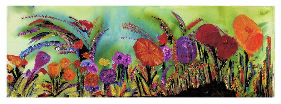 Landscape Painting - Fleurs by Ellie Sorkin