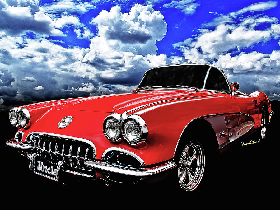 Flexing That Corvette Muscle Photograph by Chas Sinklier