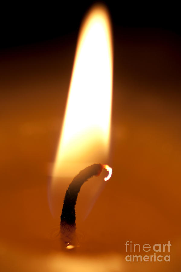 Flickering Flame Photograph