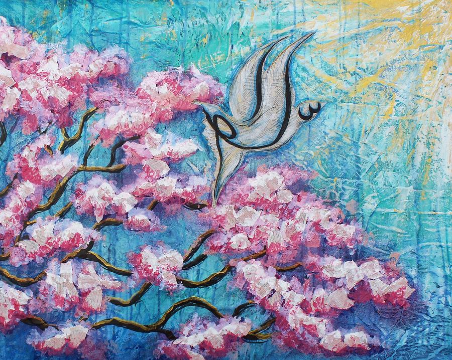 Flight of Salaam Painting by Felicity LeFevre
