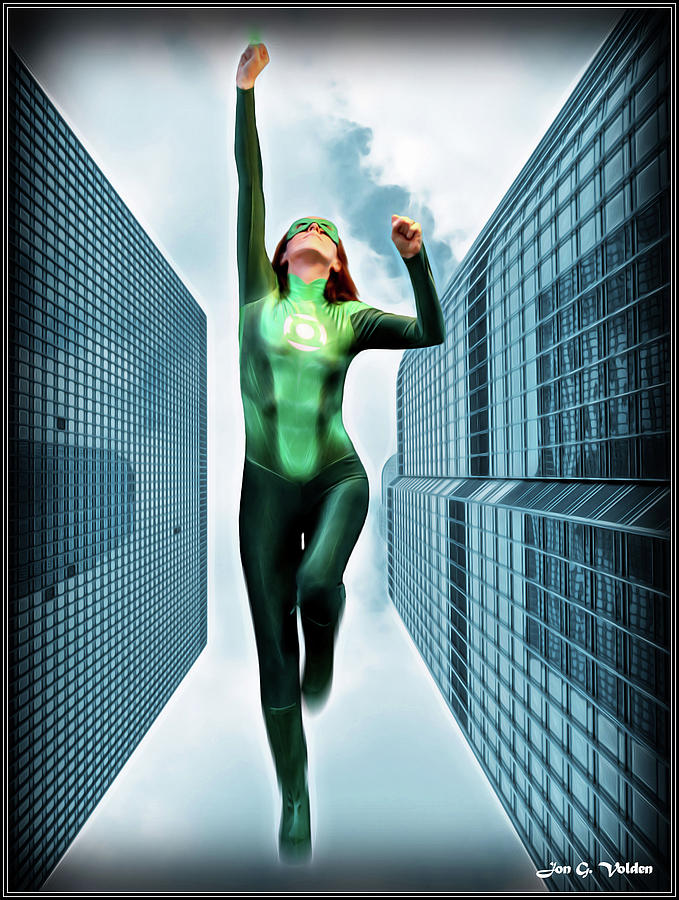 Flight of The Green Lantern Photograph by Jon Volden