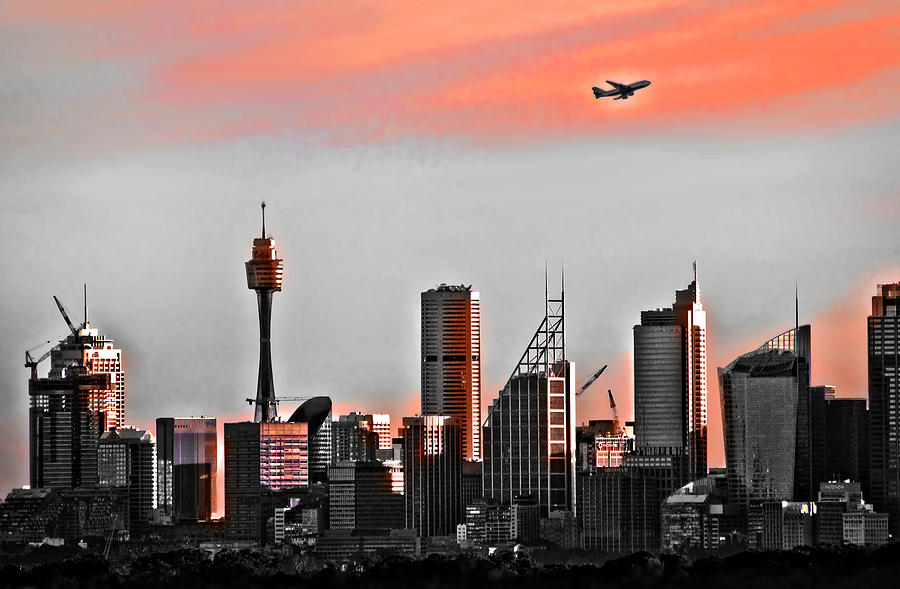Flight Over Sydney Photograph by Miroslava Jurcik