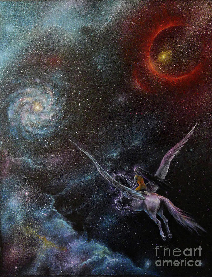 Flight Painting by Tatiana Kiselyova Flight Painting by Tatiana Kiselyova