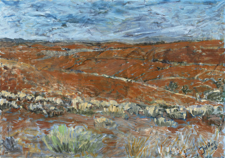 Australia Painting - Flinders Ranges by Joan De Bot