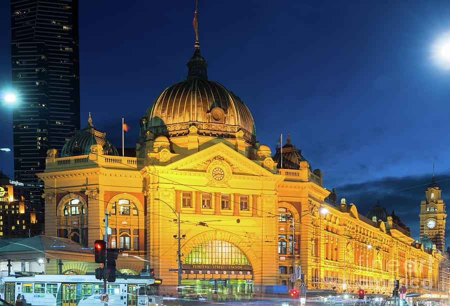 Flinders street station Photograph by Andrew Michael