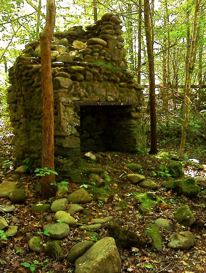 Flint Hills Fireplace Forgotten Photograph by Honey Behrens - Fine Art ...