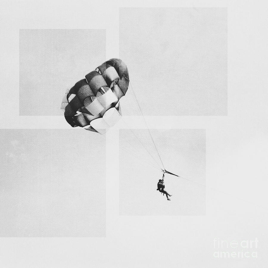 Black And White Photograph - Float Away With Me by Meg Lee Photography