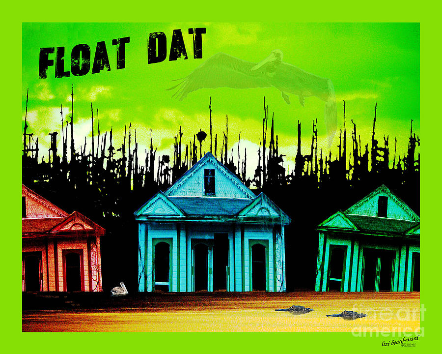Float Dat Tee Digital Art by Lizi Beard-Ward