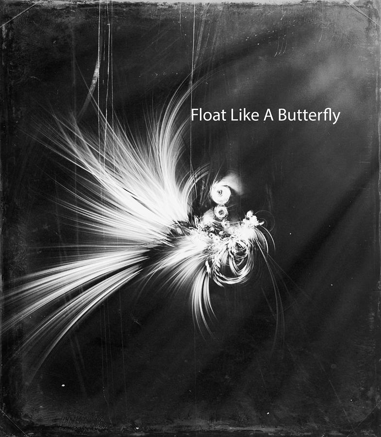 Float Like A Butterfly Digital Art - Float Like A Butterfly by Georgiana Romanovna