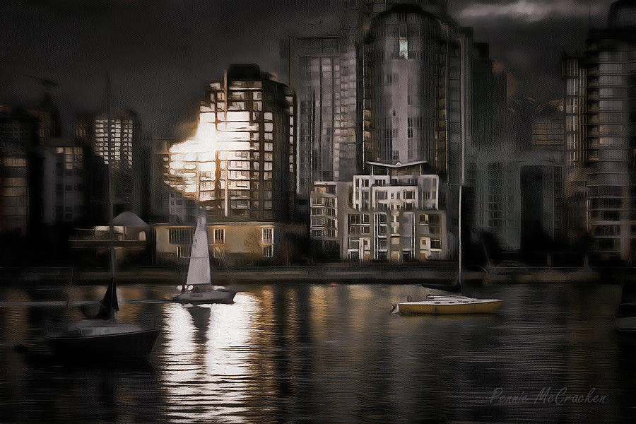 Floating at Night Digital Art by Pennie McCracken
