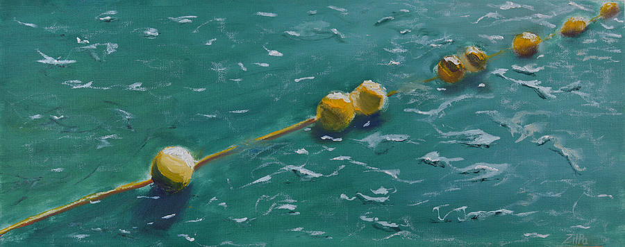 Floating Buoys Painting
