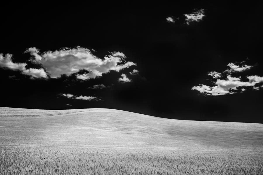 Black And White Photograph - Floating Clouds by Jon Glaser