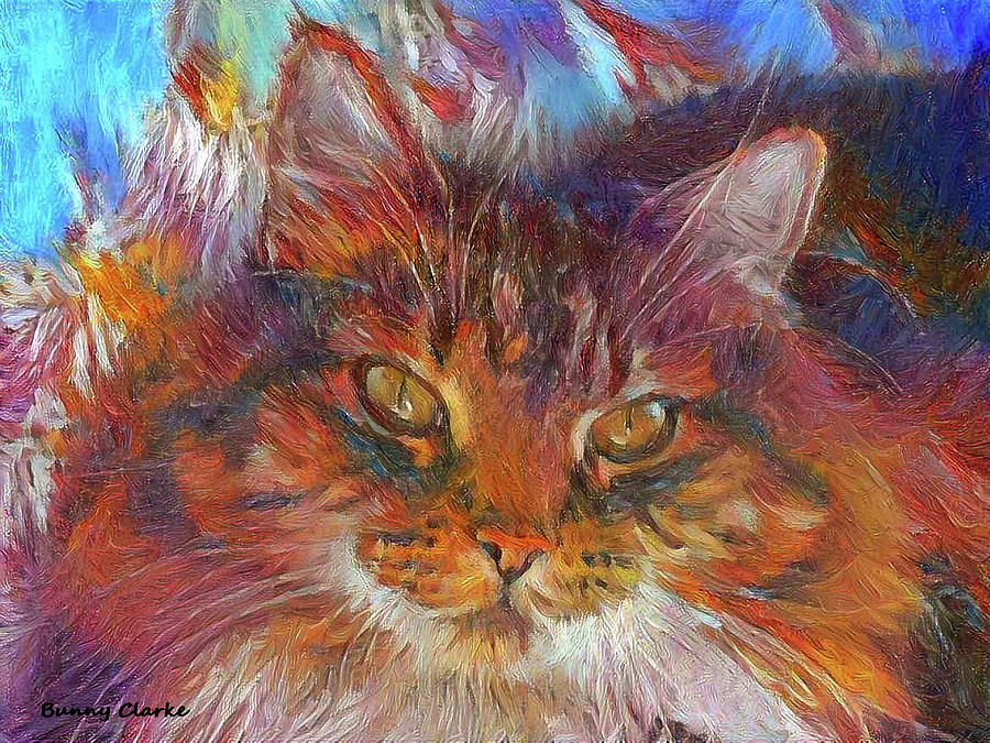 Floof Digital Art by Bunny Clarke - Fine Art America