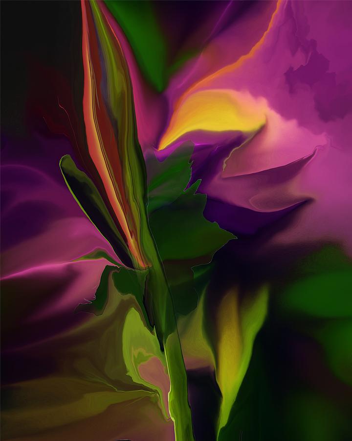 Flora Fantasy Still Life 051616  Digital Art by David Lane