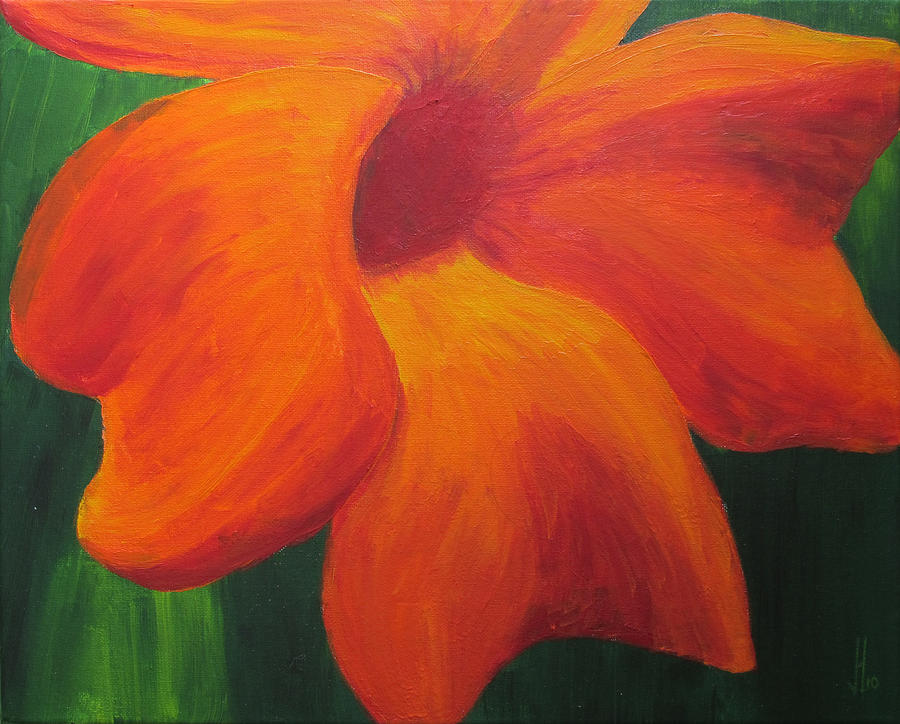 Flora Series-Number 1 Painting by Jim Harper