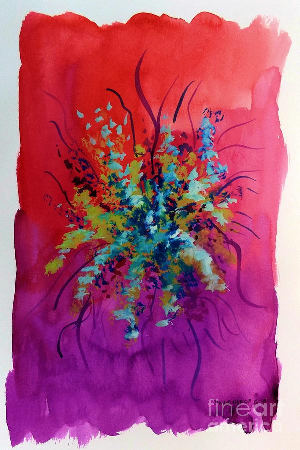 Flowers Painting - Floral 14 by David Neace