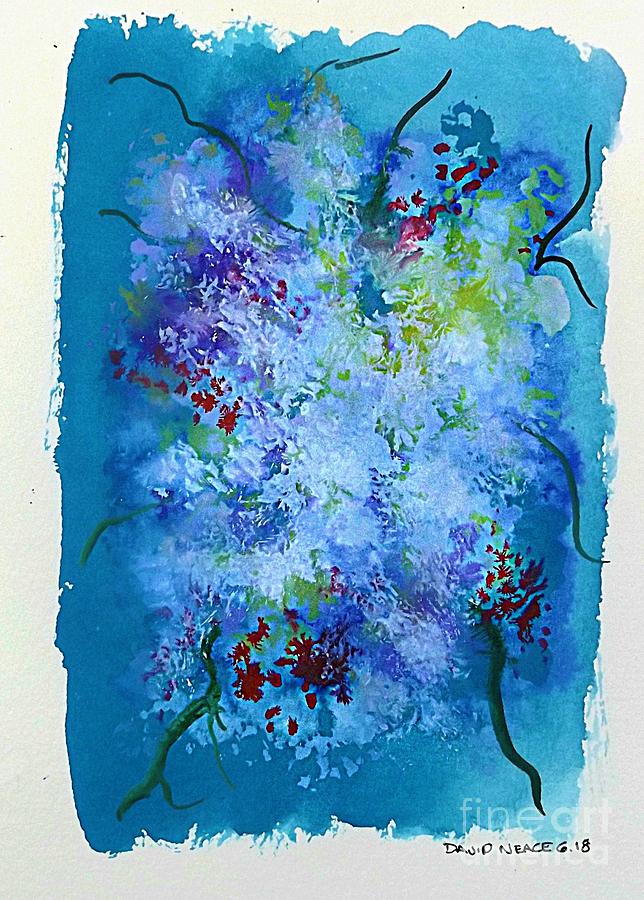 Floral 16 Painting by David Neace