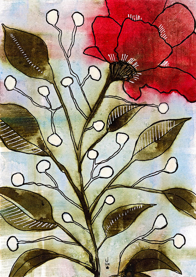 Floral 24 Painting by Tonya Doughty