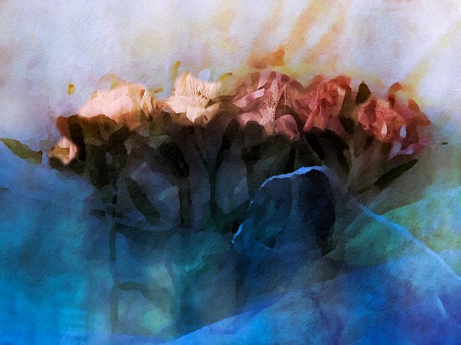 Floral Photograph - Floral Chiffon Landscape by Michele Carter Floral Photograph - Floral Chiffon Landscape by Michele Carter