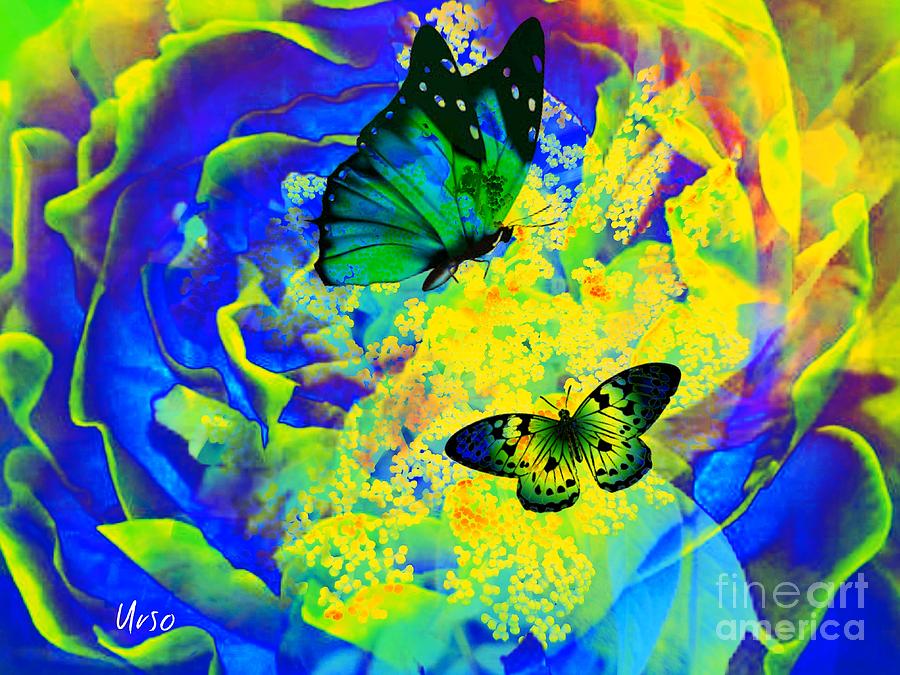 Floral Fantasia Digital Art by Maria Urso