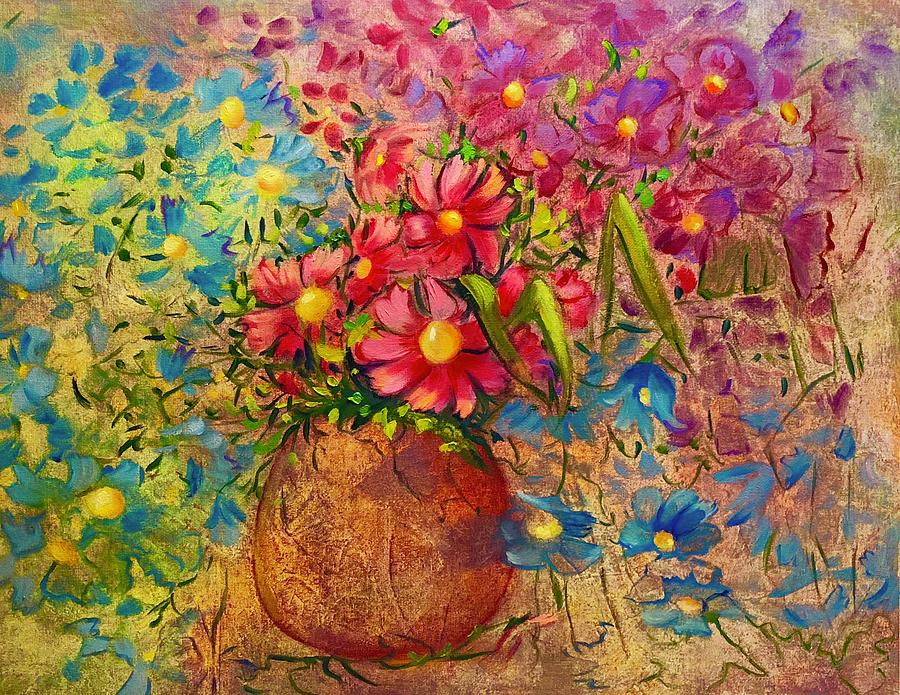 Floral Fantasy Painting