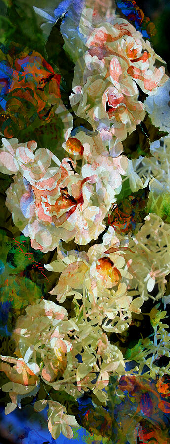 Floral Fiction Painting by Hanne Lore Koehler