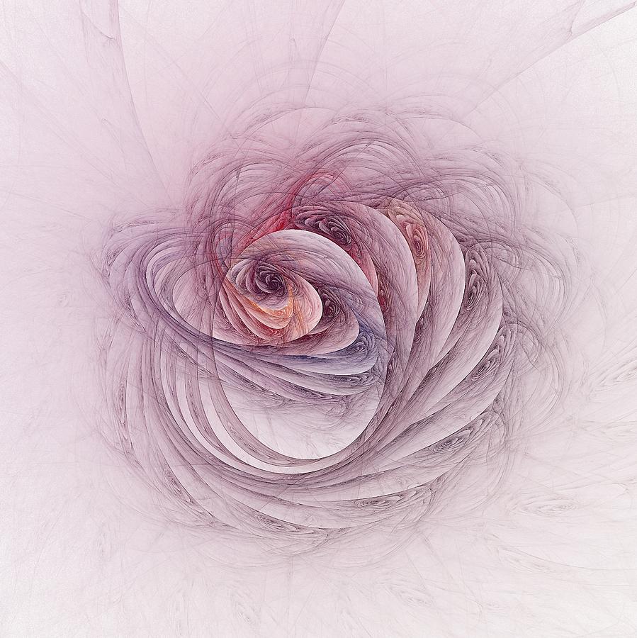 Floral Gyrations-2 Digital Art by Doug Morgan