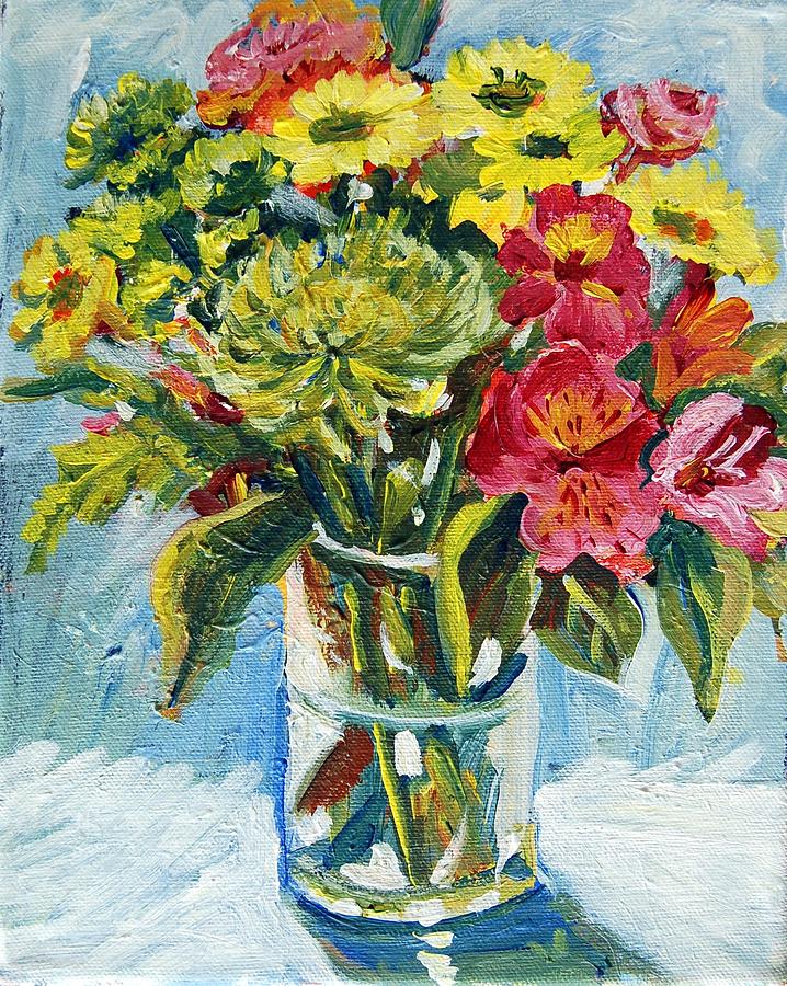 Floral Painting by Ingrid Dohm