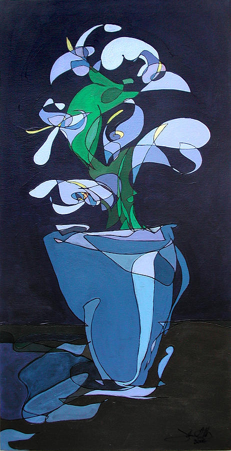 Floral IV Painting by John Gibbs